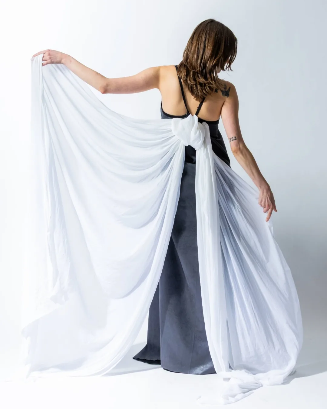Flow Dress back