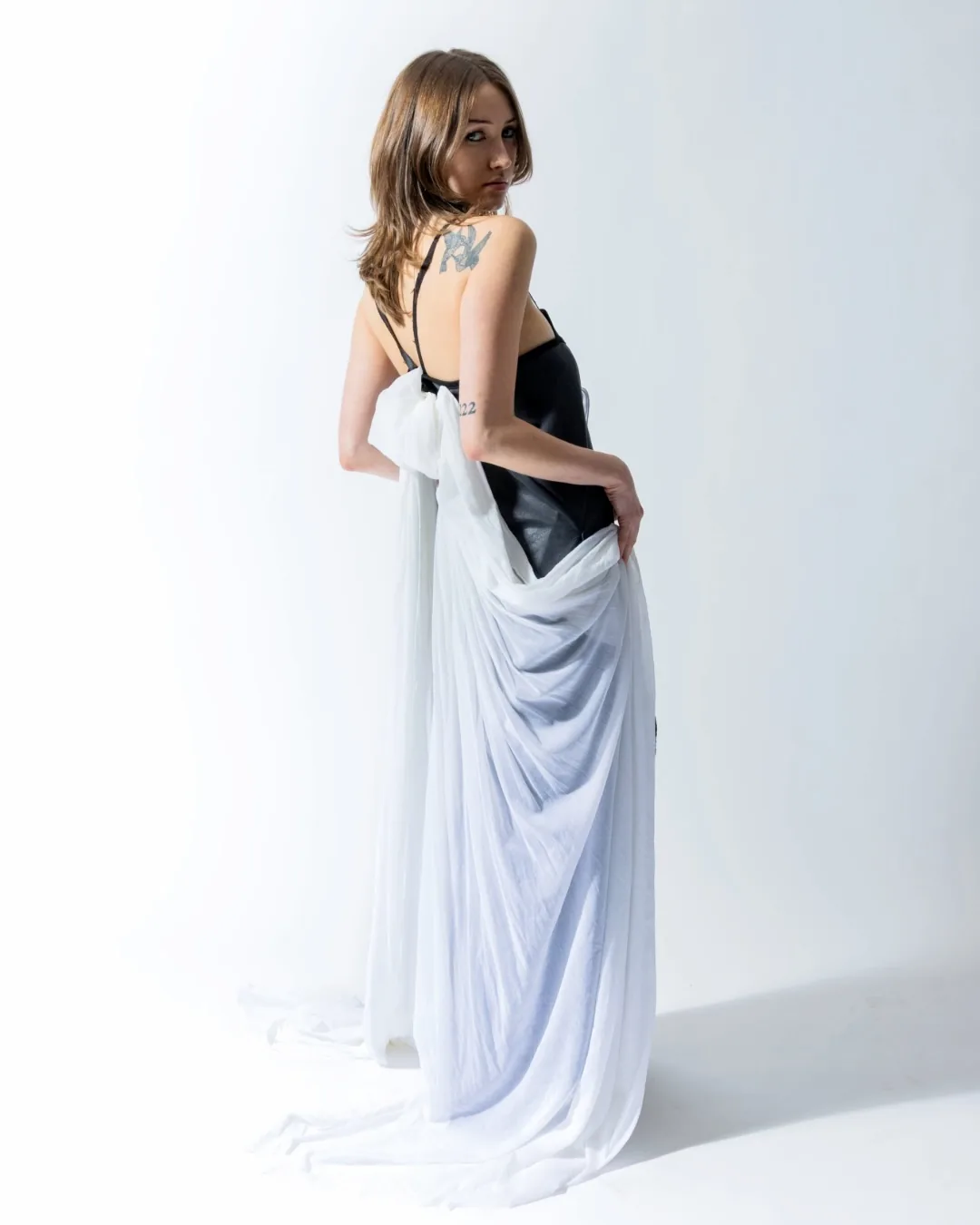 Flow Dress back alternate